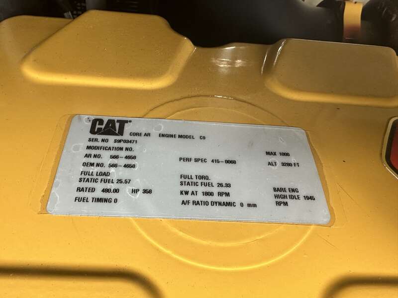 New Caterpillar C9 Diesel Generator 0 Hrs EPA Tier 3