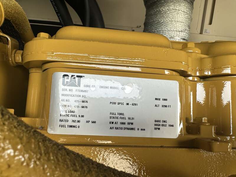 New Caterpillar C15 Diesel Generator 0 Hrs EPA Tier 2
