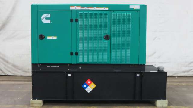 New Cummins C100D6C QSB5-G13 Diesel Generator, EPA Tier 3 - Single Phase