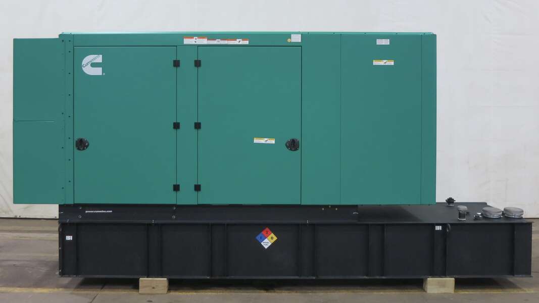 New Cummins C200D6D QSB7-G5 NR3 Diesel Generator, EPA Tier 3