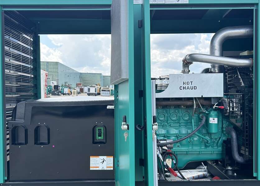 New Cummins C200D6D QSB7-G5 NR3 Diesel Generator, EPA Tier 3