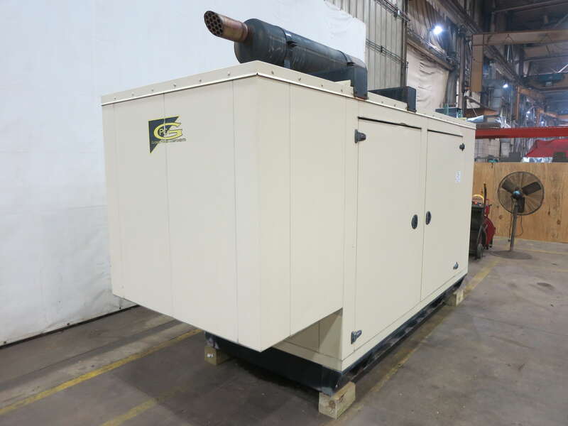 Used Kohler 100RZG Natural Gas / Propane Generator, 546 Hrs