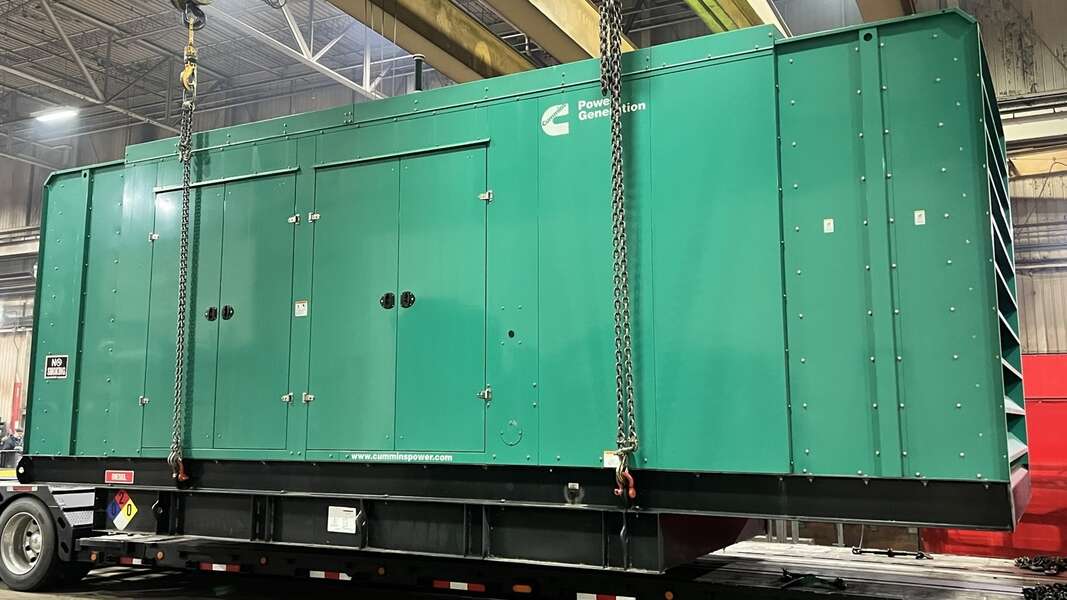 Used Cummins DQFAB QST30-G5 Diesel Generator, 59 Hrs, EPA Tier 2