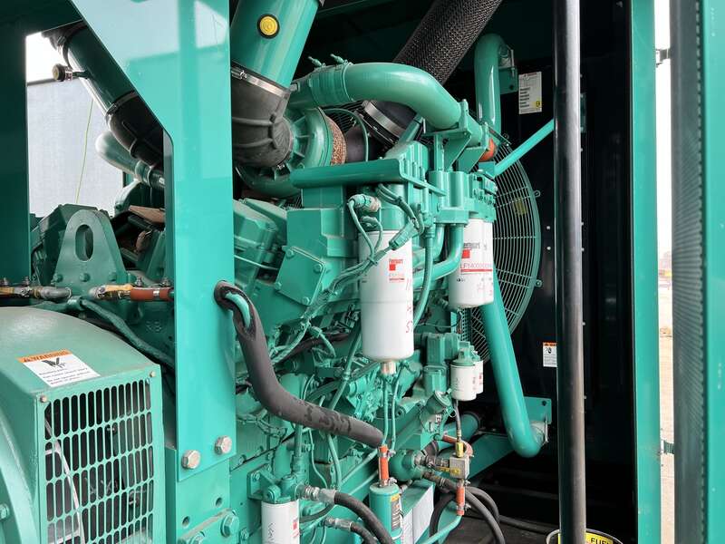 Used Cummins DQFAB QST30-G5 Diesel Generator, 59 Hrs, EPA Tier 2