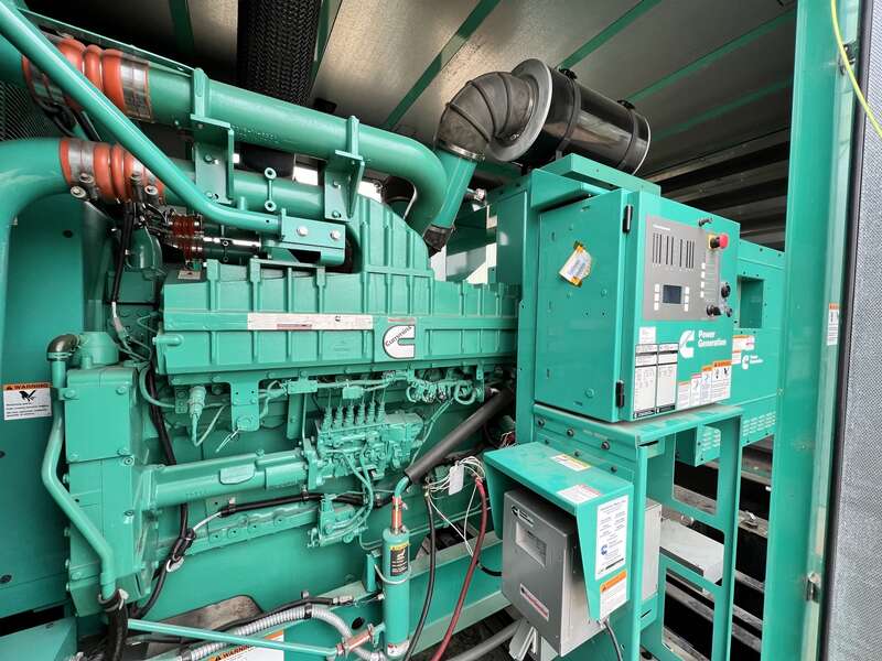 Used Cummins DQFAB QST30-G5 Diesel Generator, 59 Hrs, EPA Tier 2