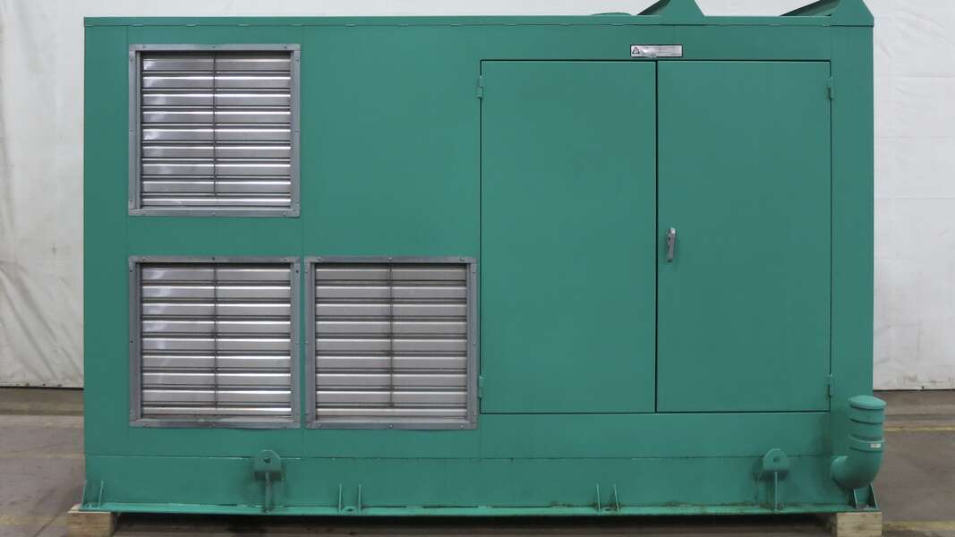Used Cummins DFGB VTA28-G5 Diesel Generator, 228 Hrs
