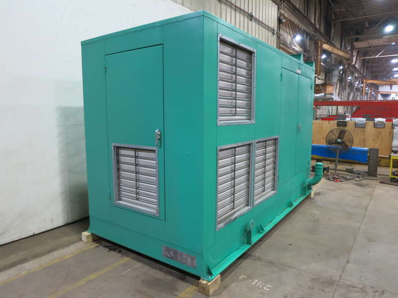 Used Cummins DFGB VTA28-G5 Diesel Generator, 228 Hrs