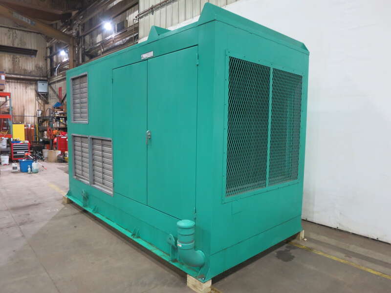 Used Cummins DFGB VTA28-G5 Diesel Generator, 228 Hrs