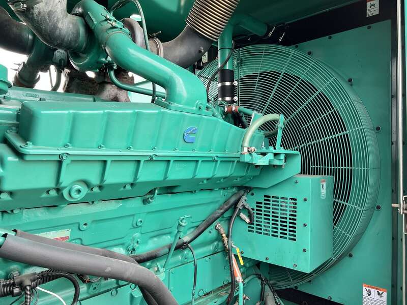 Used Cummins DFGB VTA28-G5 Diesel Generator, 228 Hrs
