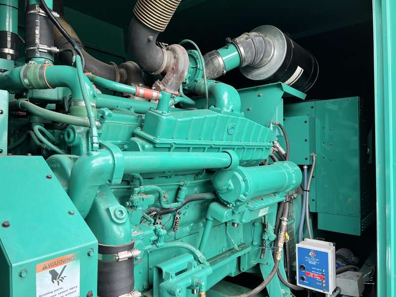 Used Cummins DFGB VTA28-G5 Diesel Generator, 228 Hrs