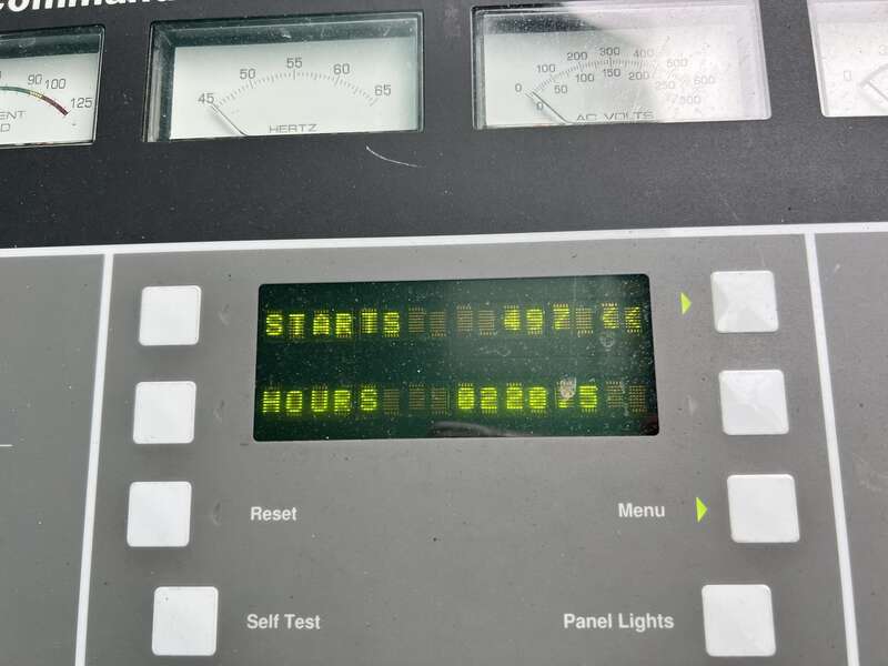 Used Cummins DFGB VTA28-G5 Diesel Generator, 220 Hrs