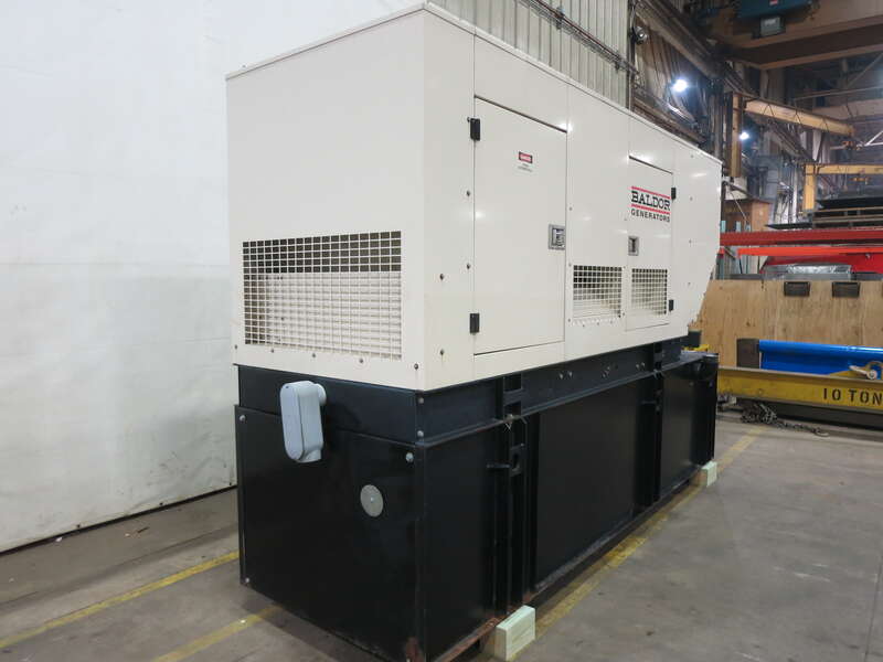 Used Baldor IDLC180-3J John Deere 6068HFG85 Generator, 253 Hrs, EPA Tier 3