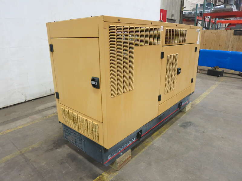 Used Caterpillar / Olympian G100F3 Natural Gas / Propane Generator, 198 Hrs