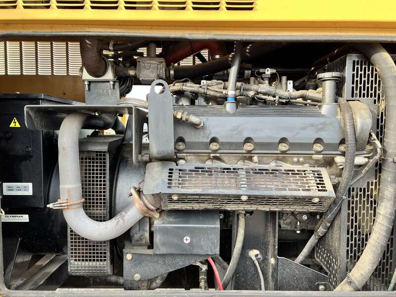 Used Caterpillar / Olympian G100F3 Natural Gas / Propane Generator, 198 Hrs