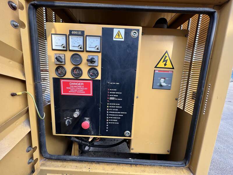 Used Caterpillar / Olympian G100F3 Natural Gas / Propane Generator, 198 Hrs