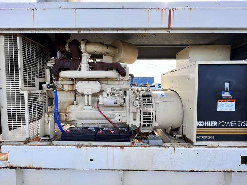 Used Kohler 125ROZJ71 Diesel Generator 527 Hrs