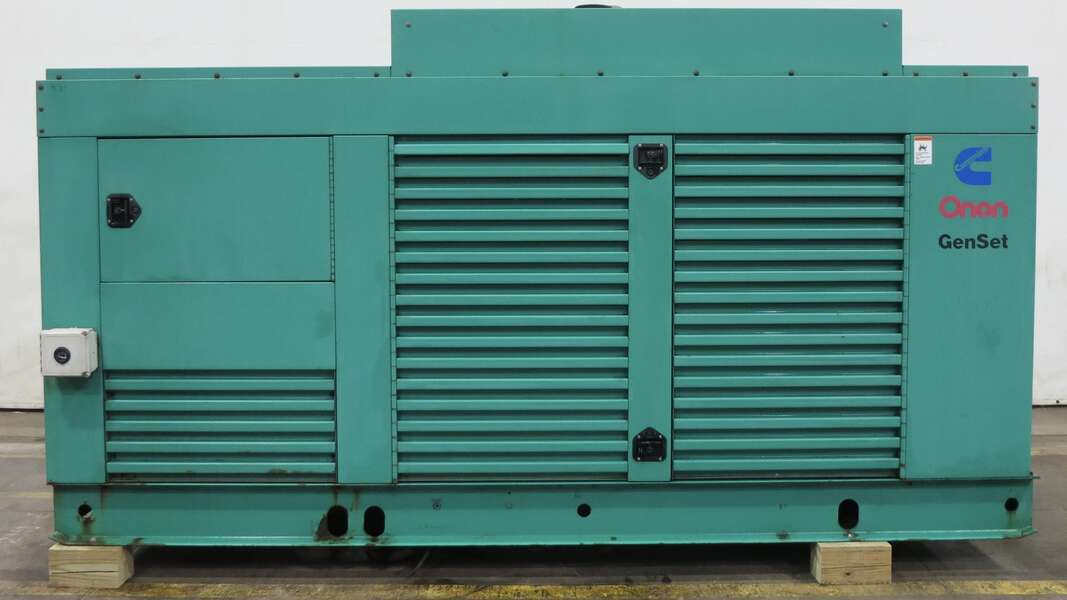 Used Cummins 275DFBF NT855-G6 Diesel Generator, 216 Hrs