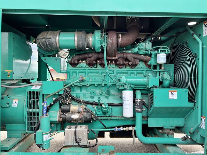 Used Cummins 275DFBF NT855-G6 Diesel Generator, 216 Hrs