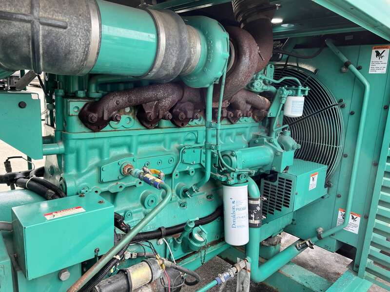 Used Cummins 275DFBF NT855-G6 Diesel Generator, 216 Hrs