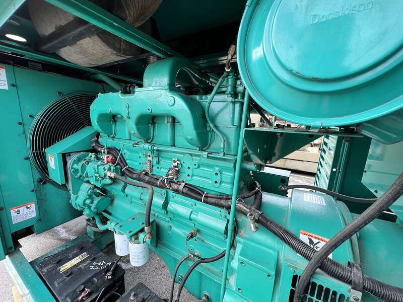 Used Cummins 275DFBF NT855-G6 Diesel Generator, 216 Hrs