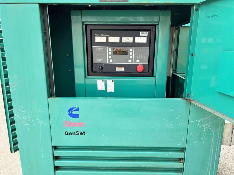 Used Cummins 275DFBF NT855-G6 Diesel Generator, 216 Hrs