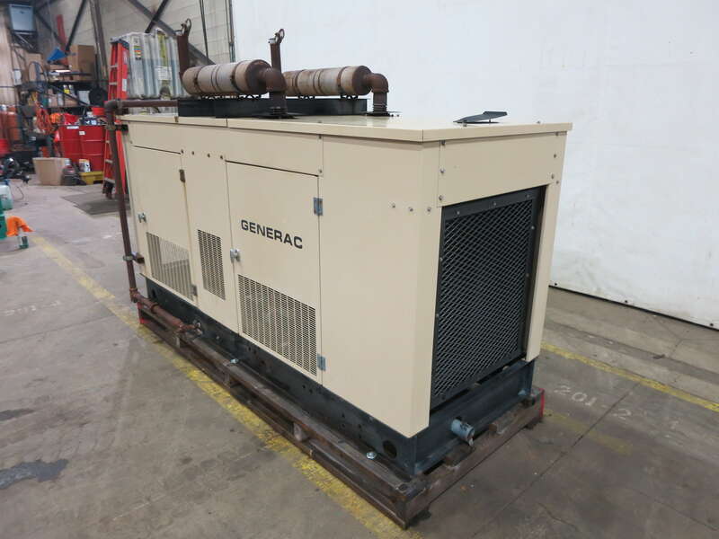 Used Generac SG045 Natural Gas / Propane Generator, 410 Hrs