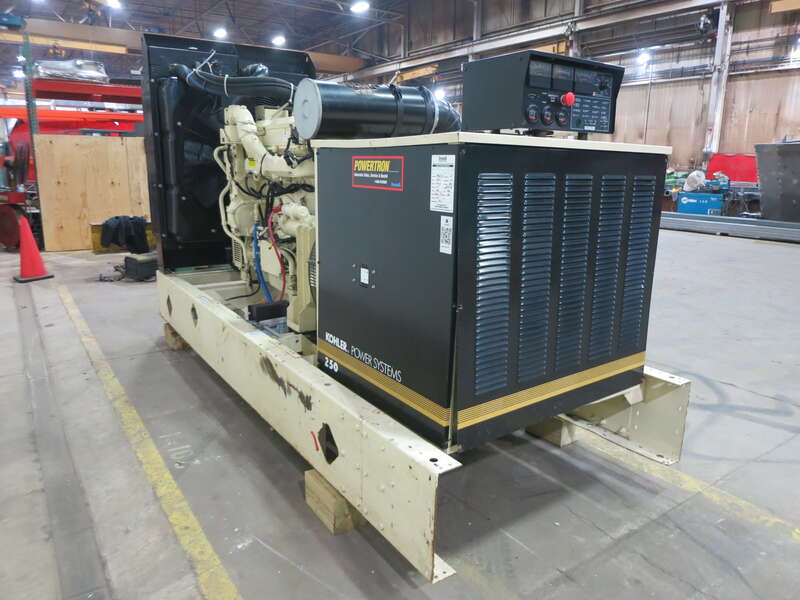 Used Kohler 250RZDB Natural Gas Generator | 682 Hrs | 250 KW | 0 Price ...