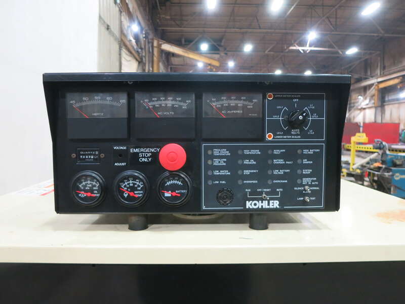 Used Kohler 250RZDB Natural Gas Generator, 682 Hrs