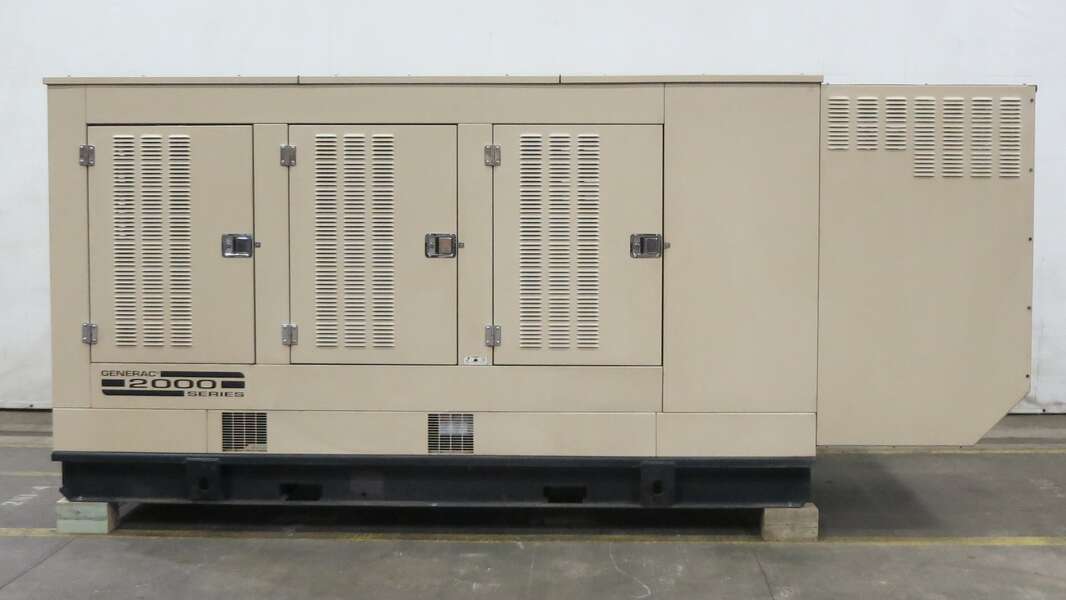 Used Generac Mitsubishi 8DC9 Diesel Generator, 95 Hrs
