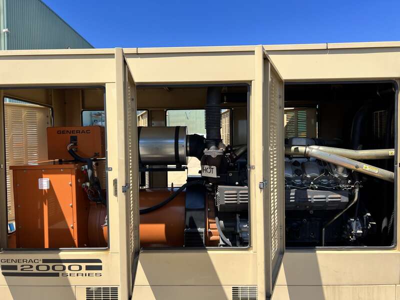 Used Generac Mitsubishi 8DC9 Diesel Generator, 95 Hrs