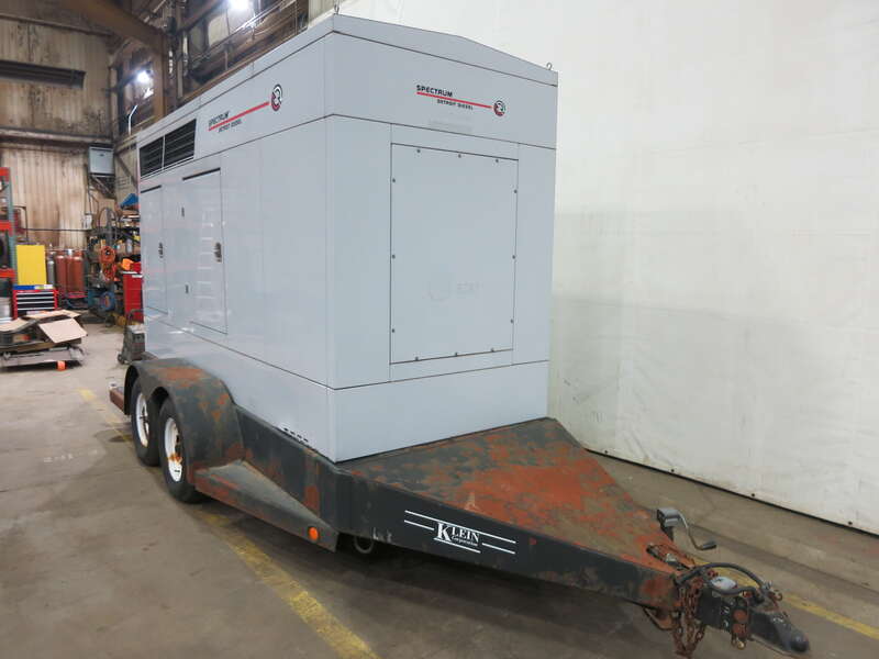 Used Detroit Diesel 180DS60 Portable Diesel Generator, 94 Hrs