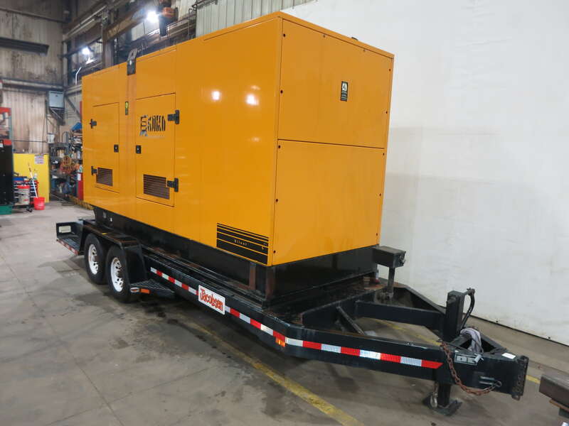 Used SDMO GS500 Volvo TAD1631GE Portable Diesel Generator, 201 Hrs