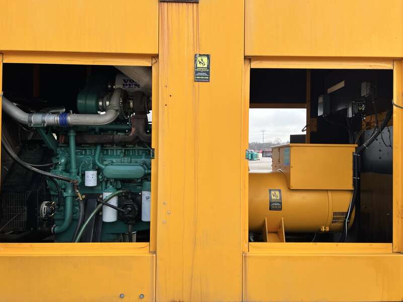 Used SDMO GS500 Volvo TAD1631GE Portable Diesel Generator, 201 Hrs
