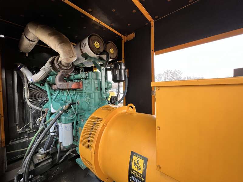 Used SDMO GS500 Volvo TAD1631GE Portable Diesel Generator, 201 Hrs