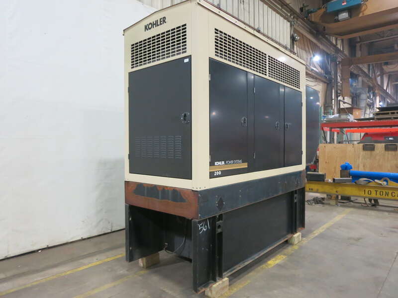 Used Kohler 200REOZJD John Deere 6090HFG85 Diesel Generator, 40 Hrs, EPA Tier 3
