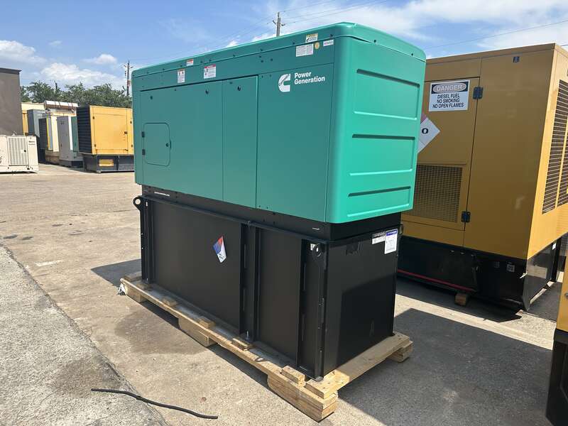 New Cummins C30D6C QSB3.3 NR3 Diesel Generator, EPA Tier 3