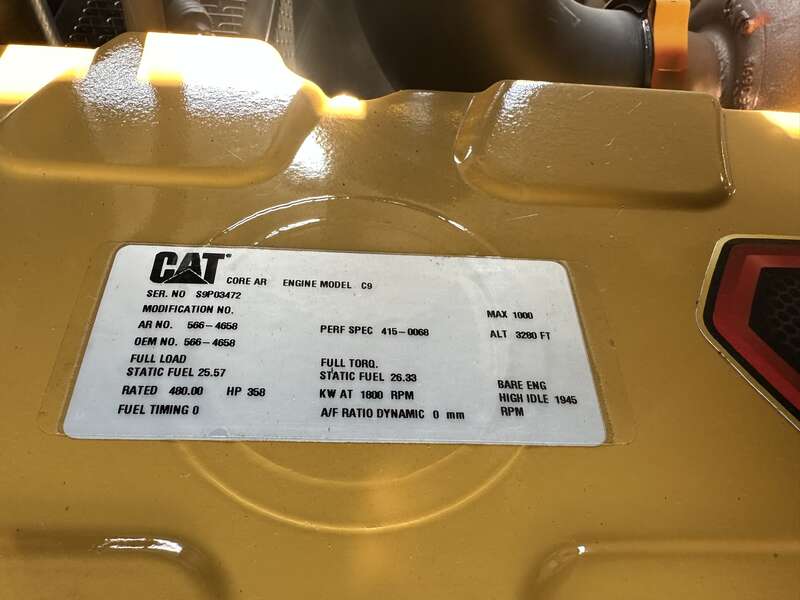 New Caterpillar C9 Diesel Generator 0 Hrs EPA Tier 3