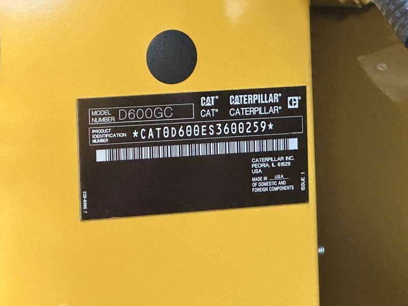New Caterpillar C18 Diesel Generator 0 Hrs EPA Tier 2