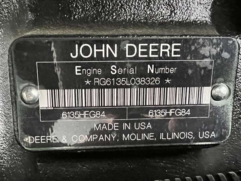 Used MTU DS350 John Deere 613HF84 Diesel Generator, 49 Hrs, EPA Tier 3 w/Warranty