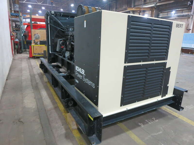 Used Kohler 600REOZVB TWD1641GE Diesel Generator, 201 Hrs, EPA Tier 2