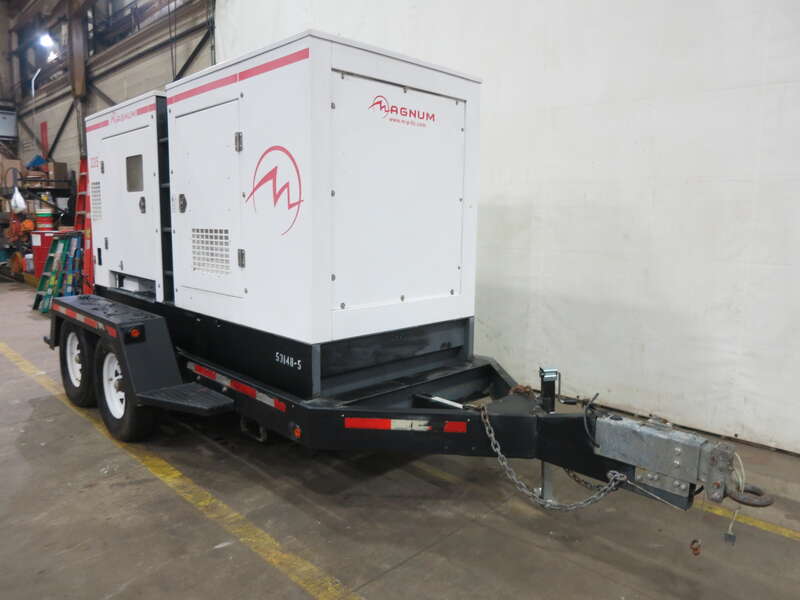 Used Magnum MMG235 Rental Grade Diesel Generator 12865 Hrs EPA Tier 3 Flex