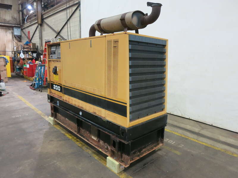 Used Caterpillar 3208 Diesel Generator, 365 Hrs