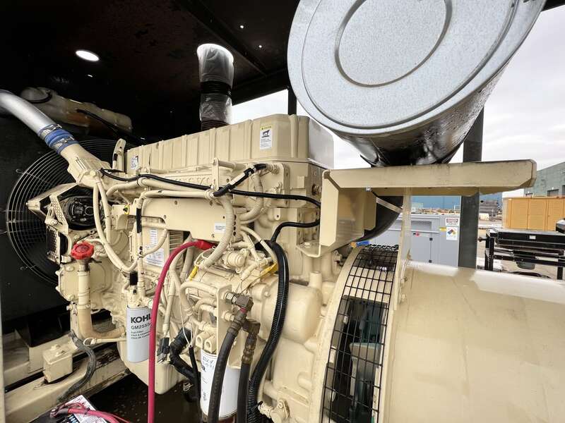 Used Kohler 350REOZV  Diesel Generator, 554 Hrs
