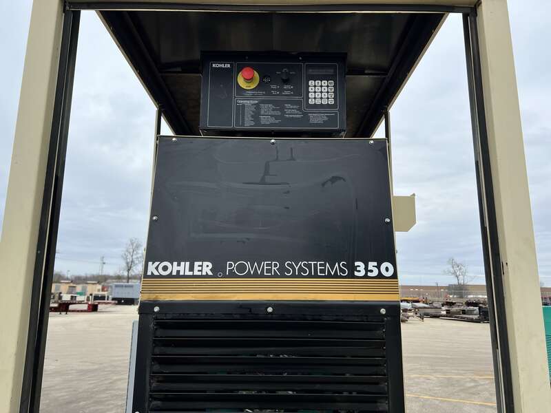 Used Kohler 350REOZV  Diesel Generator, 554 Hrs