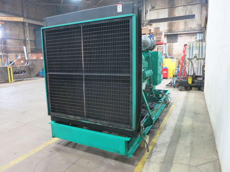 Used Cummins DFGB VTA28-G5 Diesel Generator, 636 Hrs