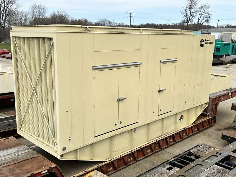 Used Cummins DQCB QSK23-G7 NR2 Diesel Generator, 186 Hrs, EPA Tier 2