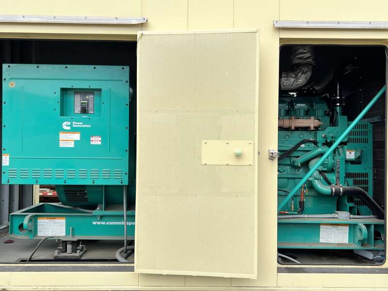 Used Cummins DQCB QSK23-G7 NR2 Diesel Generator, 186 Hrs, EPA Tier 2
