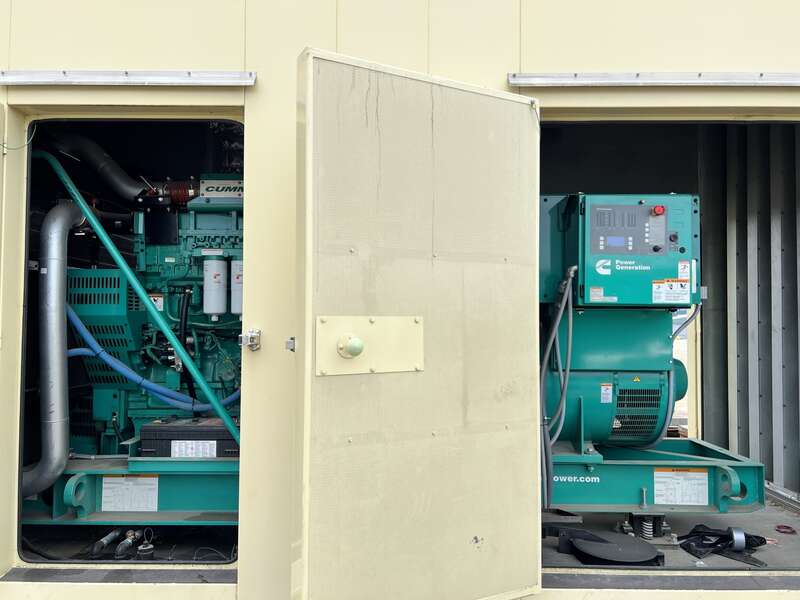 Used Cummins DQCB QSK23-G7 NR2 Diesel Generator, 186 Hrs, EPA Tier 2
