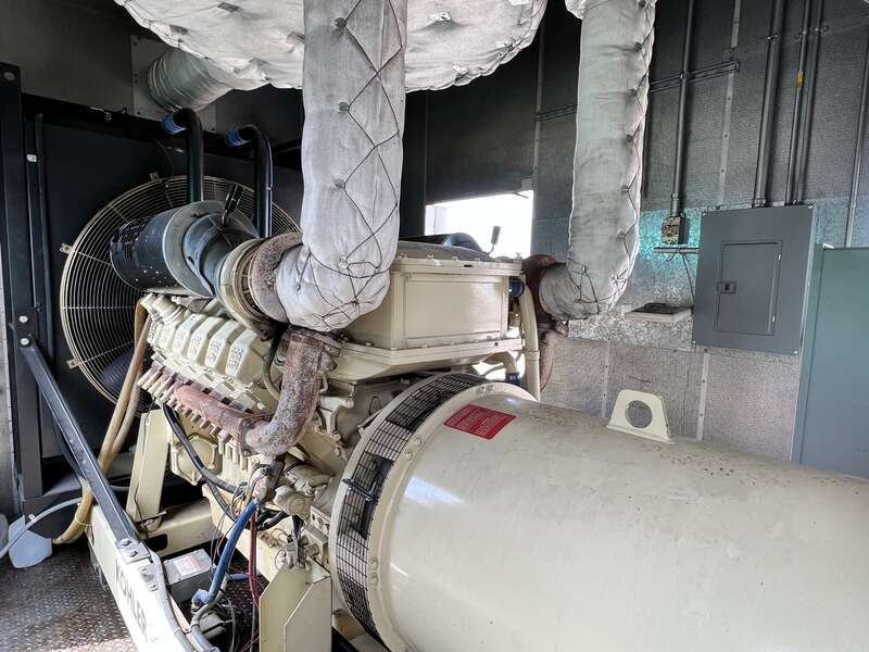 Used Kohler 750ROZD4 MTU 12V2000 Diesel Generator, 396 Hrs