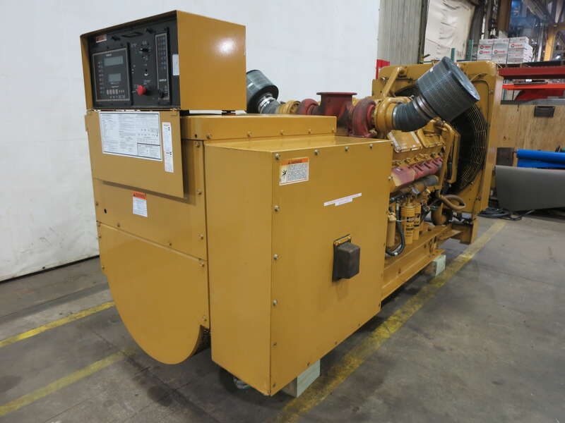 Used Caterpillar 3412 Diesel Generator, 1643 Hrs